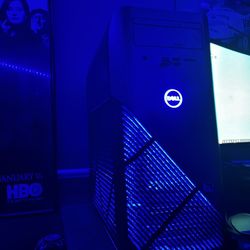 Dell Gameing Pc Comes With Monitor And Keyboard 