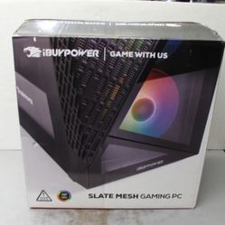 Ibuypower Slatemesh Gaming Desktop R7 7700X 32gb RTX4070 12gb 2TB 