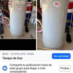 Tanque De Gas Nuevo