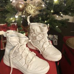 Nike White Boots