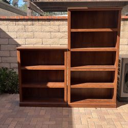 2 Bookcases 