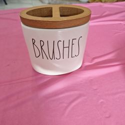Rae Dunn Makeup Brush Holder