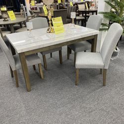 5 Pc Dinning Table Set $999