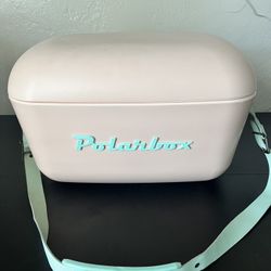 Polar Box Cooler Box, 21Q, 6.5 gal (20 L), Outdoor, Camping, BBQ, Fishing (Salmon And teal) 