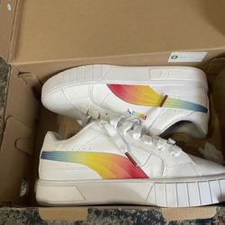 Women Rainbow Puma Sneakers