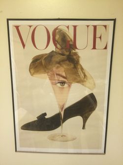 Vogue print very cute