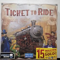 NEW SEALED Ticket to Ride Board Game