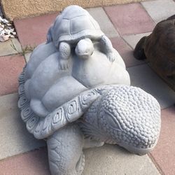 New Large Turtle Made Out Of Cement Beautiful Yard Decoration 