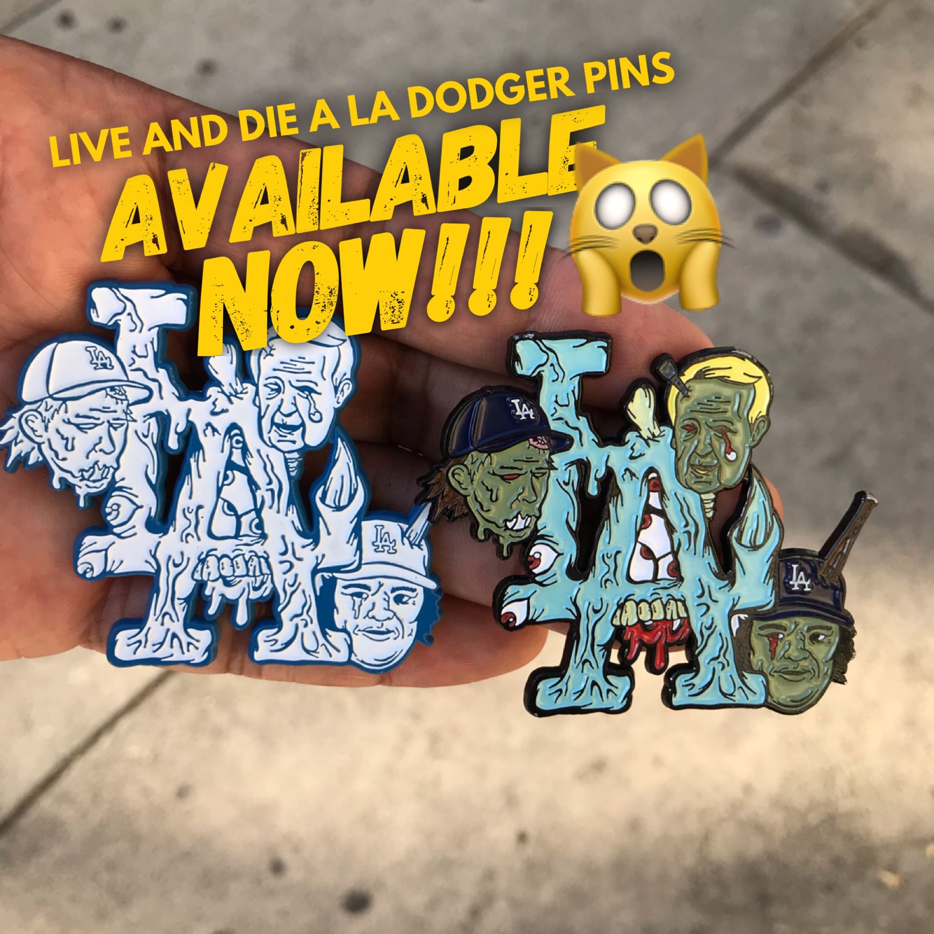 LA DODGER PINS!!