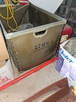3 vintage storage containers