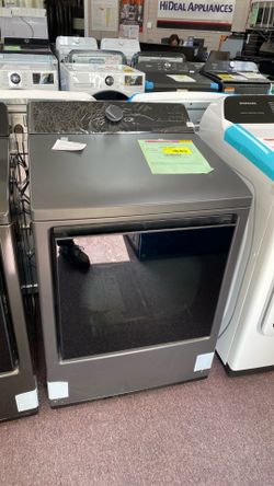 LG 7.3 cu. ft. Vented SMART Electric Dryer in Matte Black with EasyLoad Door and Sensor Dry Technology