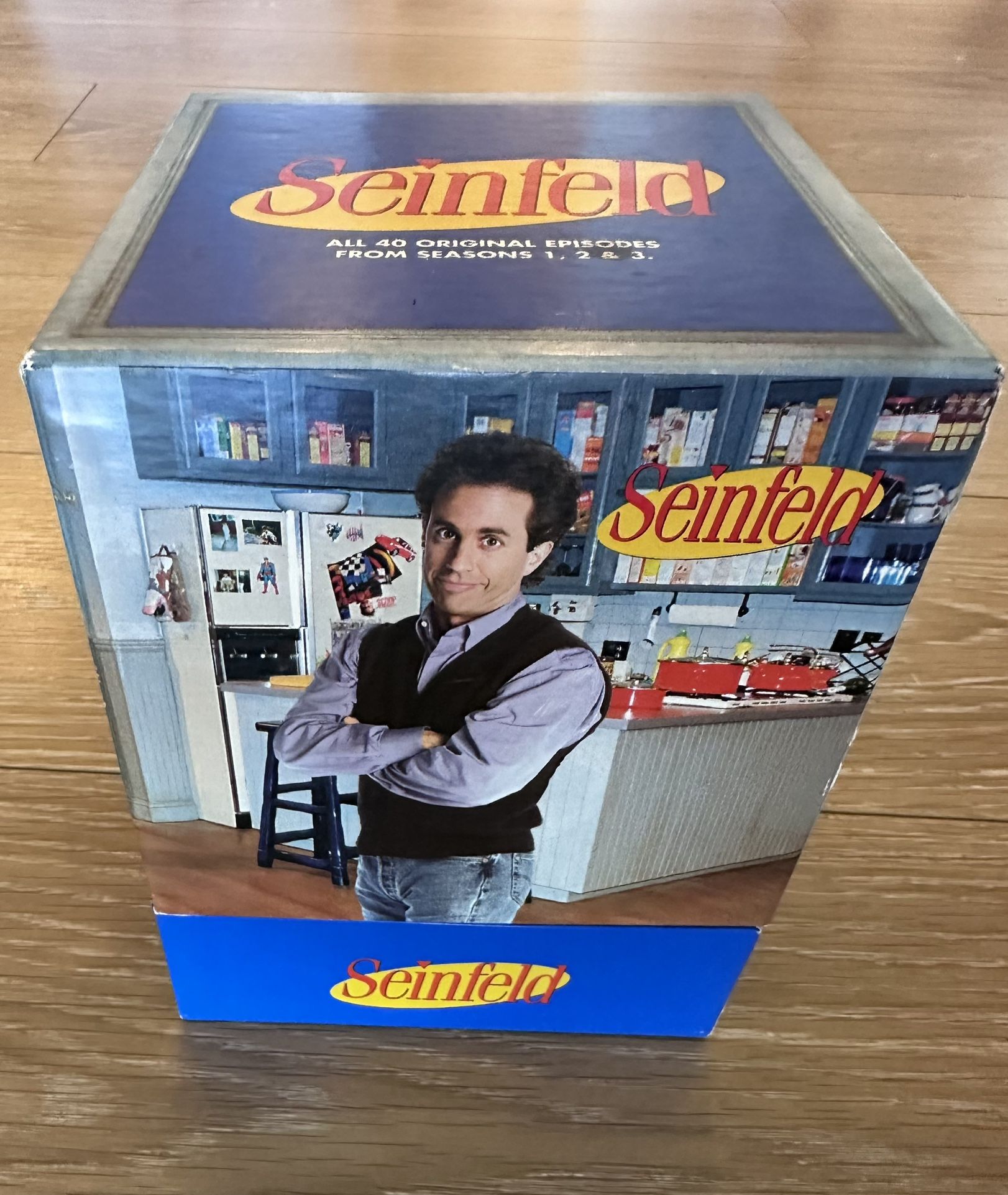 Seinfeld Seasons 1-3 40 Original Episodes Limited Edition Collectors Box DVD Set