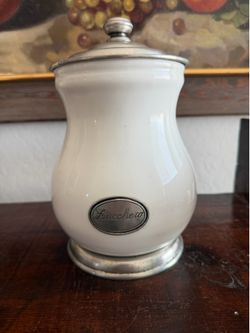 Arte Italica Tuscan Zucchero Canister
