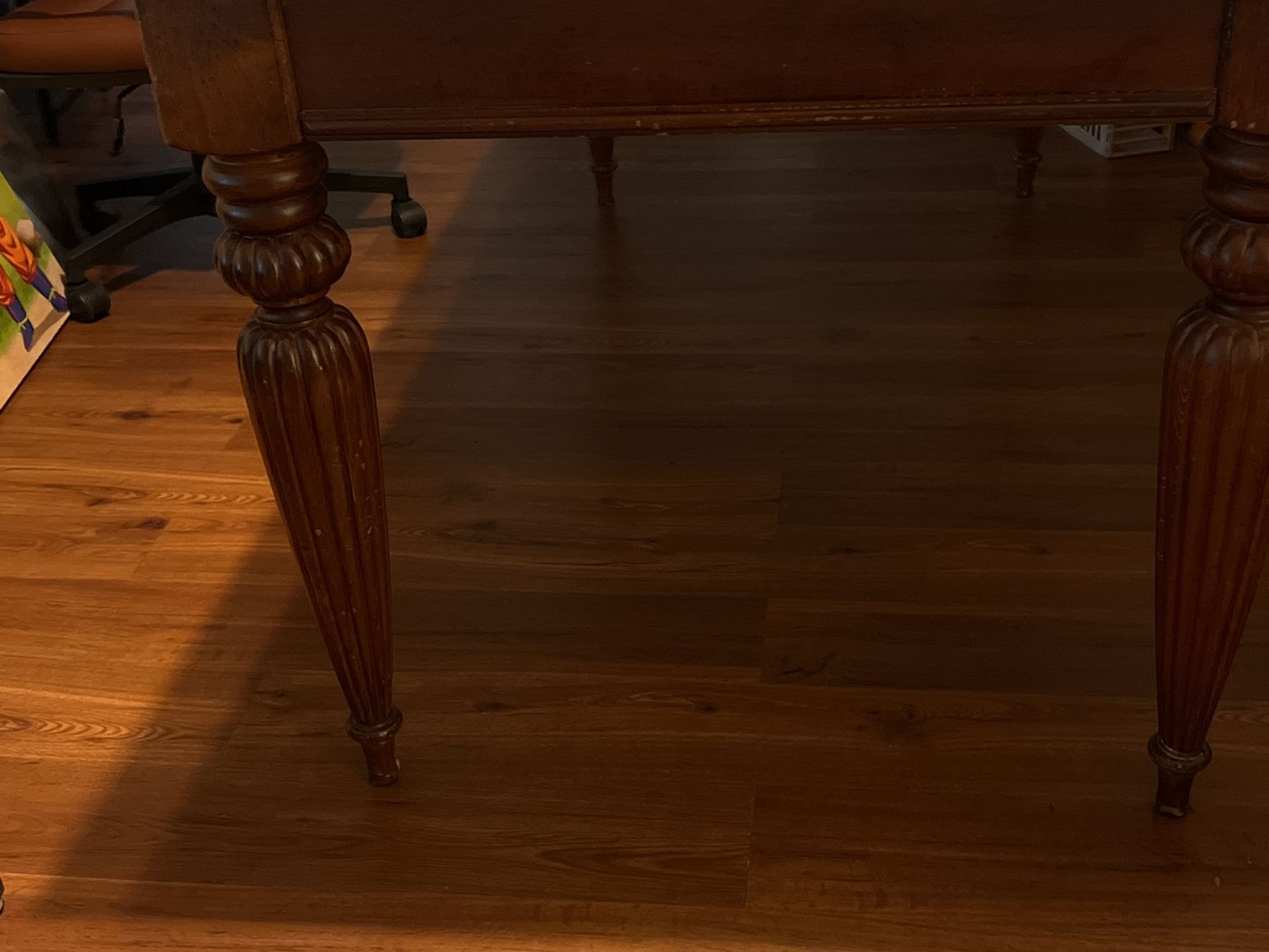 Real Wood Two-seater Office Desk