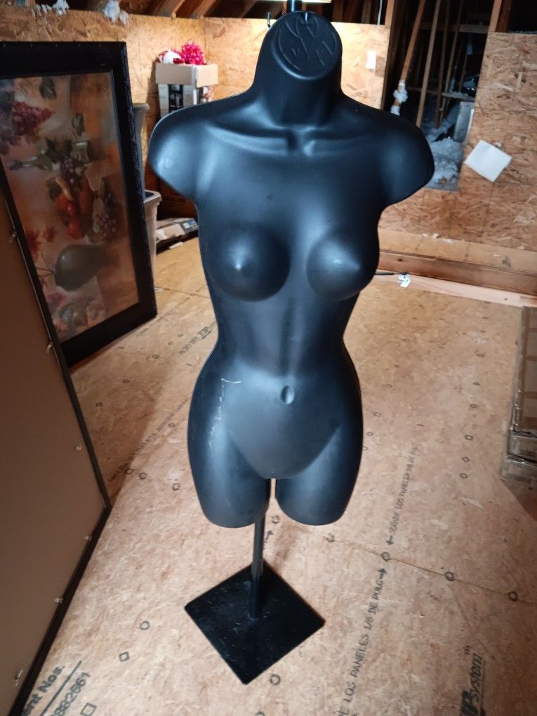 Display Pole and Clothes model