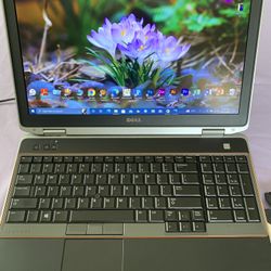 i3 ..i3..DELL LATITUDE  6520….128-SSD  GBcapacity …6.00 GB -RAM .  FASTER  and  READY FOR CLASSES  ON LINE OR