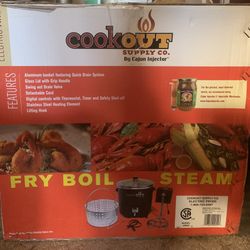 Electric Turkey Fryer (or Boil Or Steam)