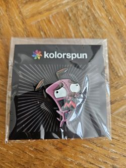 Invader Zim Girr Enamel Pin