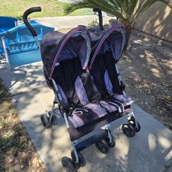 Stroller Two Seat Side By Side