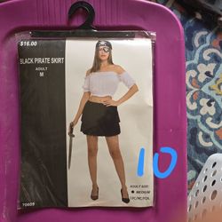 Black Pirate Skirt