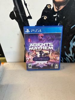 PlayStation 4 Agents of Mayhem  video game no scratches