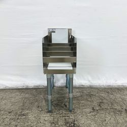 12 ins 4 Tiered Stainless Steel Liquor Display Rack LDR-2212-320

