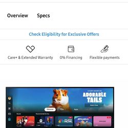 Samsung Smart Monitor 32 in