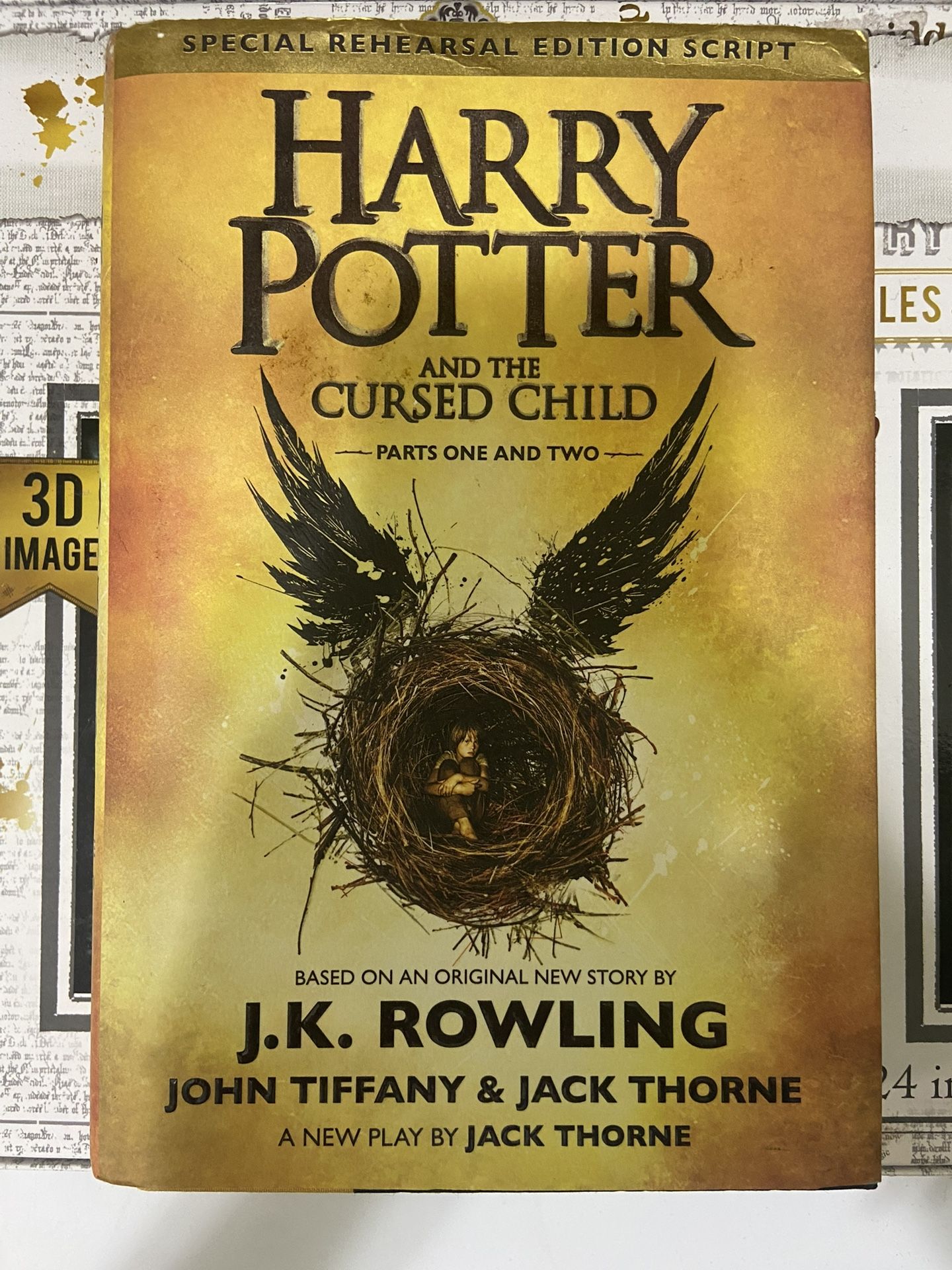 Harry Potter And The Cursed Child Part 1 And 2 Playscript (Hard Cover )