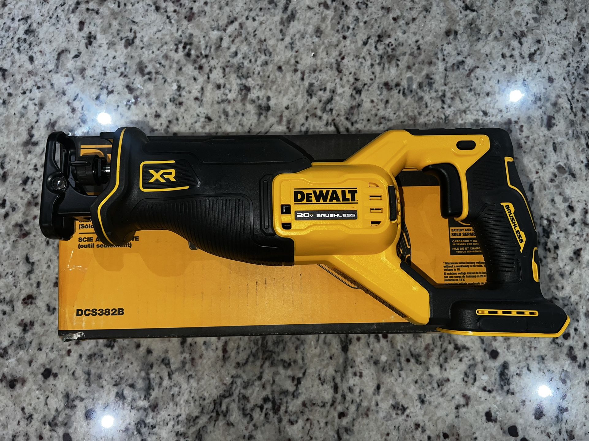 TOOL ONLY NEW DEWALT 20volt Xr Sawzall NEVER USED