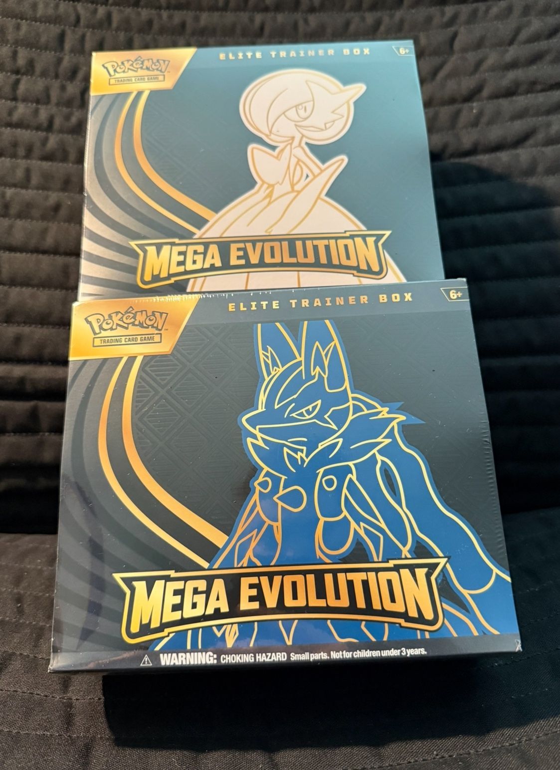 Mega Evolution Etb Set Pokemon Lucario + Guardevoir