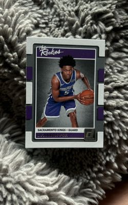 De’Aaron Fox Rookie Basketball Card