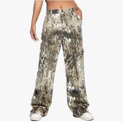 NWT Women's Juniors  Camo Camouflage Pants 
