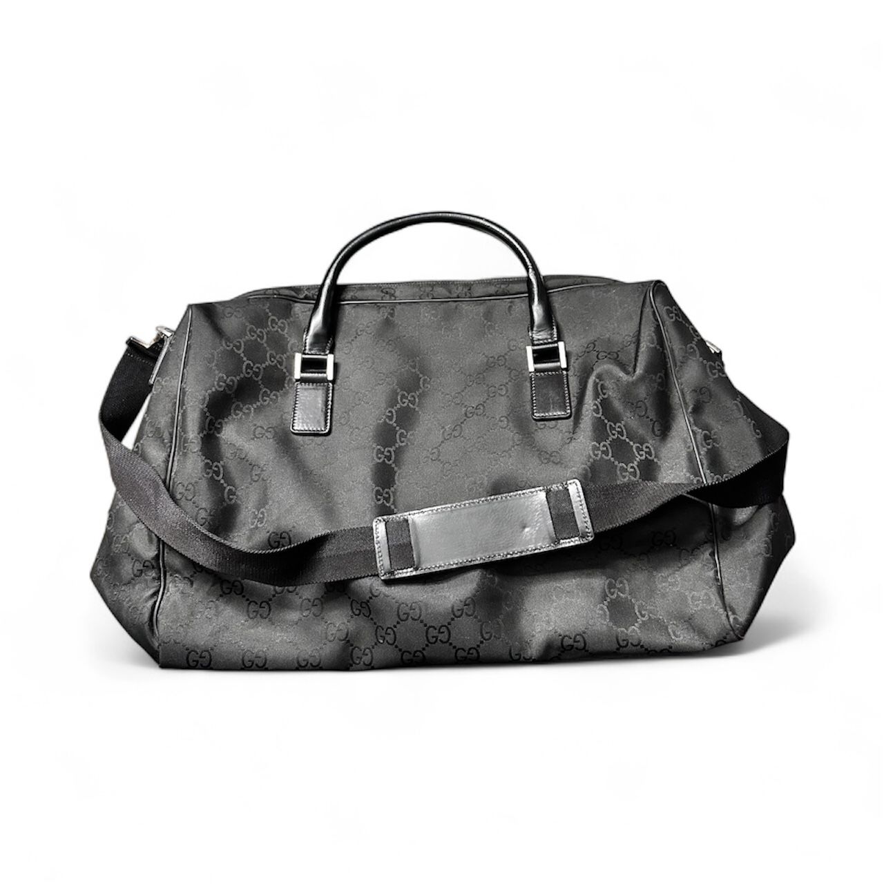 GG Duffle Bag Tote Nylon Travel Overnight XL