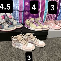 Little Girl Shoes - All sold Together