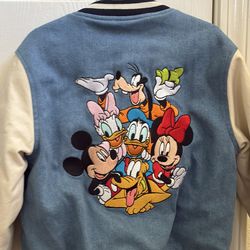 Disney Mickey Mouse and friends varsity jacket size 4 kids