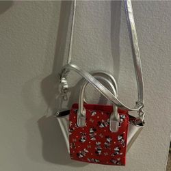 Disney Mini red and white Minnie Mouse Purse #Disney