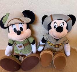 Minnie mouse Safari, plush