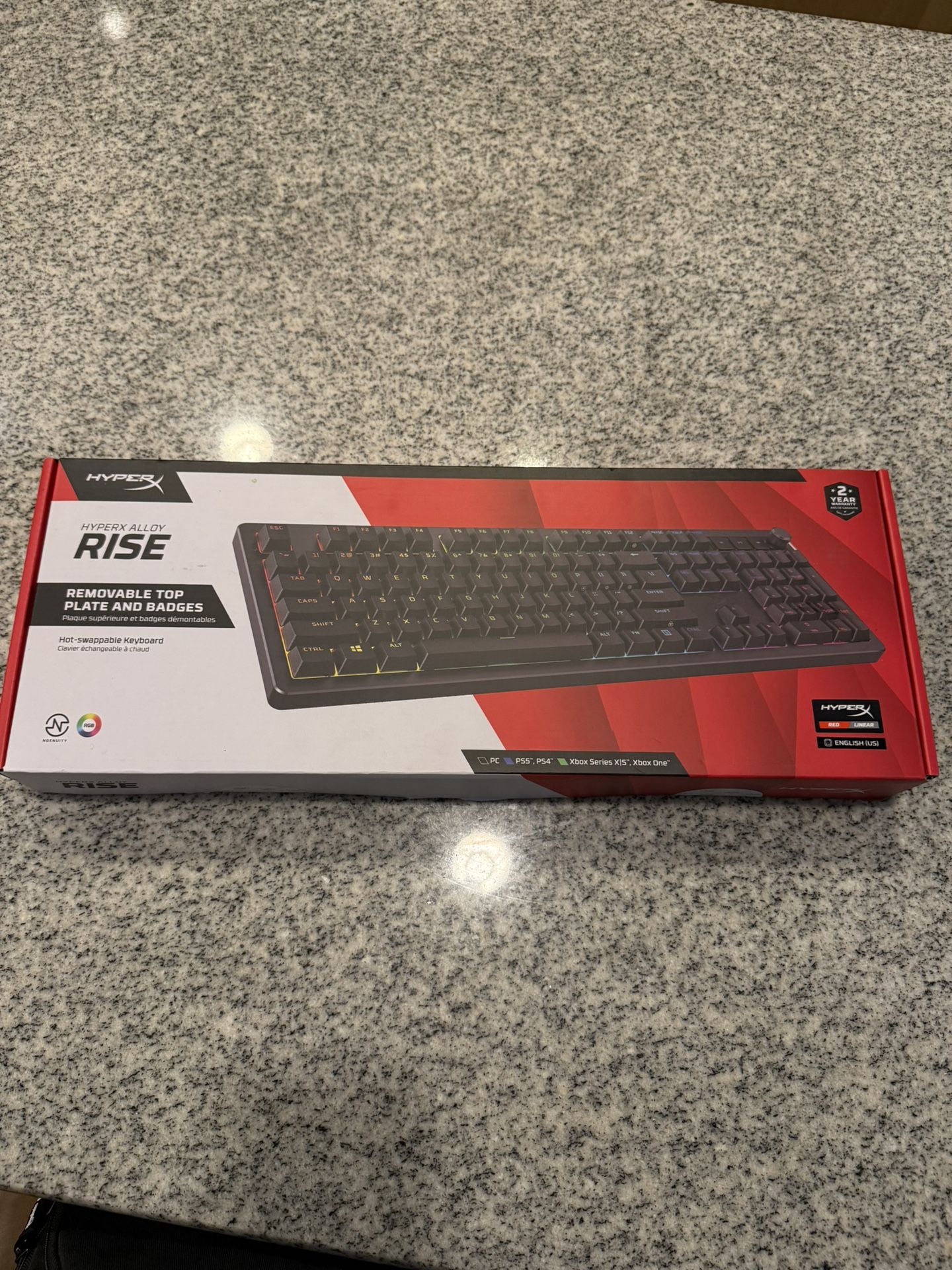 HyperX Alloy Rise - Full Size Gaming Keyboard