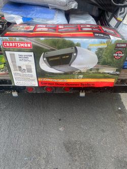 1/2 hp craftsman garage door opener b!