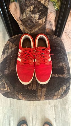 Men’s red adidas size 10.5