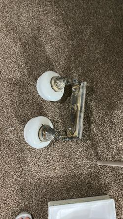 Lights with fixture for bathroom