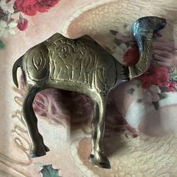 Vintage Brass Camel