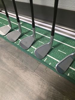NEW - 2023 TaylorMade p770 (7-W,A) and p790 (6) iron set - Nippon Luxury Black Tour 120 Shafts
