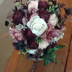 Custom Silk Wedding Bouqets/Centerpieces