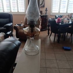 Oil Lamp Antique 