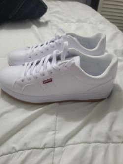 Levi White Trainers Men