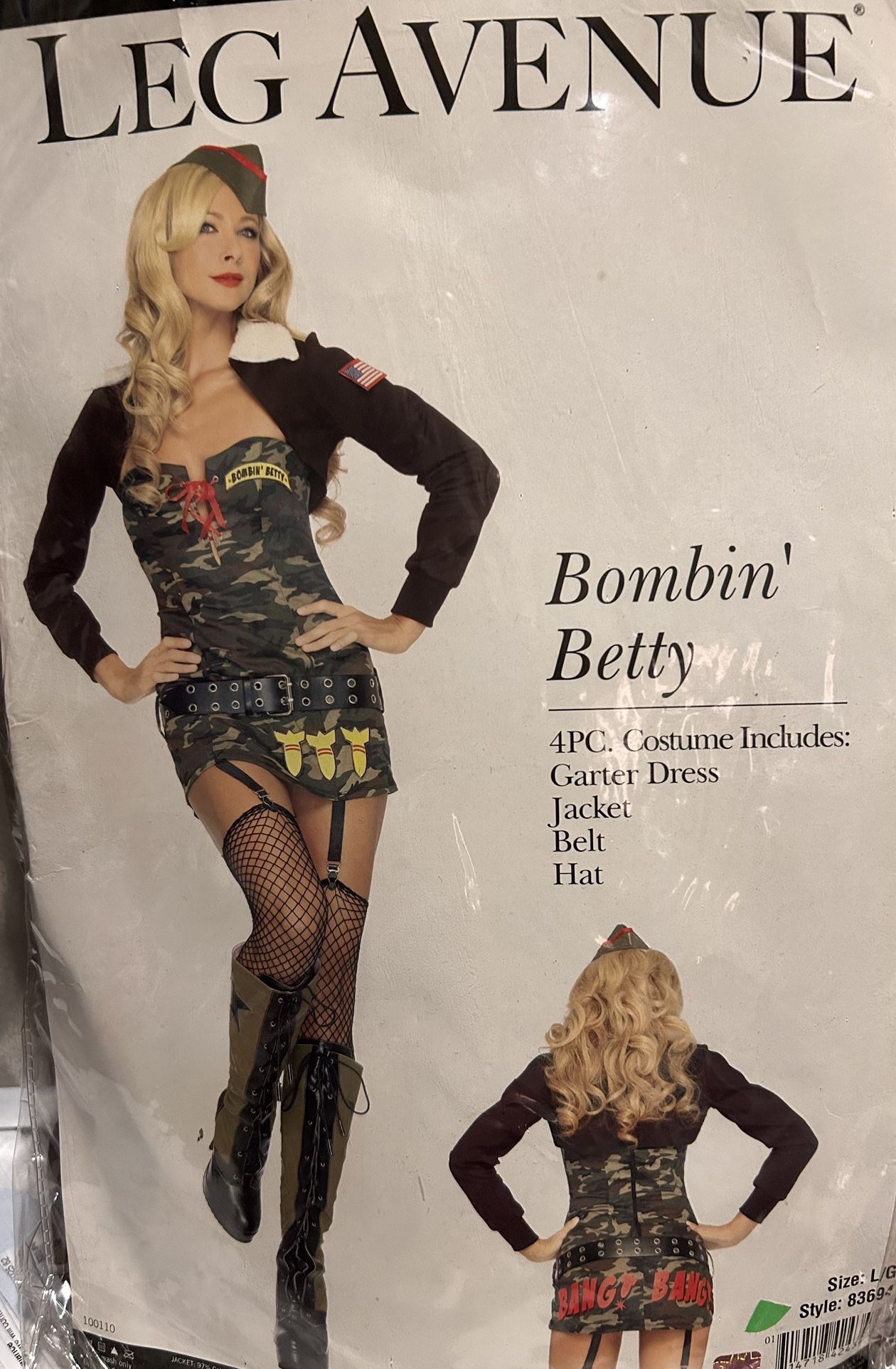 Bombín Betty Sexy Army