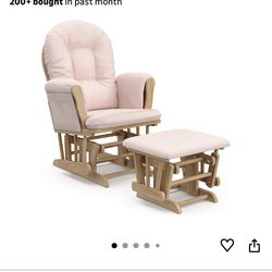 Pink rocking chair