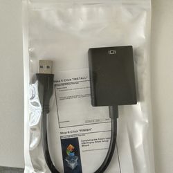 USB to HDMI Adapter