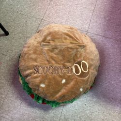 Scooby Snack Burger Pillow Universal Studios 